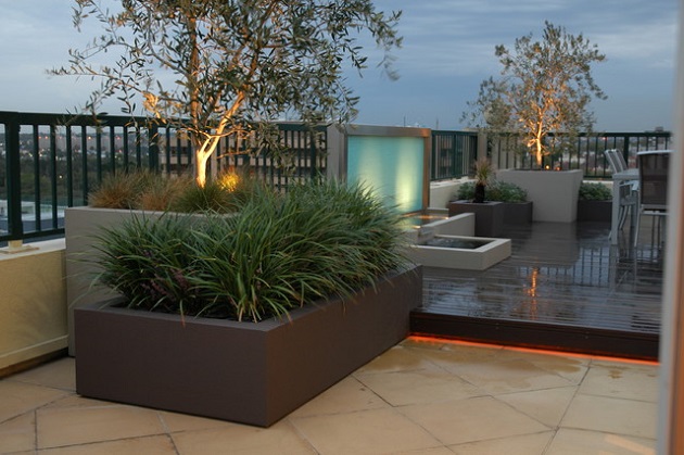 Outdoor Modern Planter Boxes