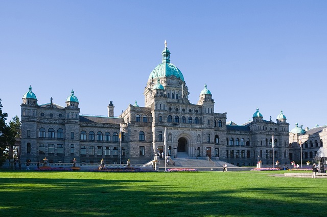British Columbia Parliament Buildings, Victoria, Canada
