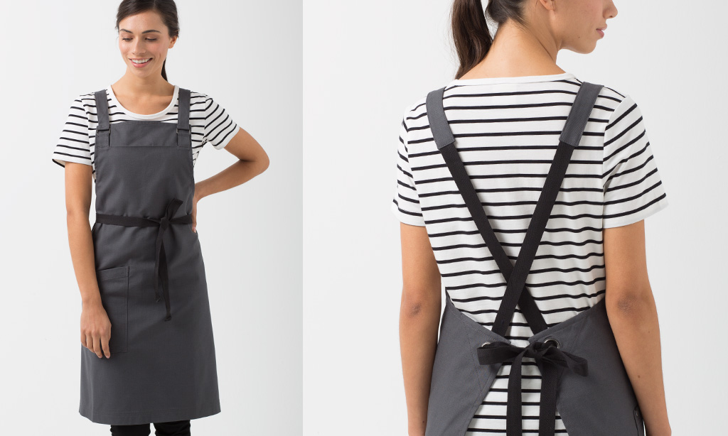 Lightweight Gray Apron