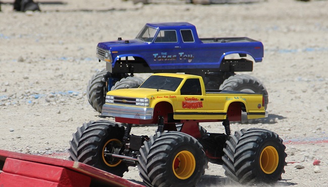 rc petrol monster trucks