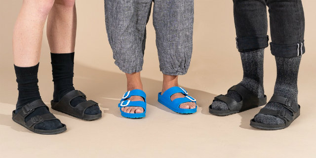 Rubber Ladies Walking Sandals