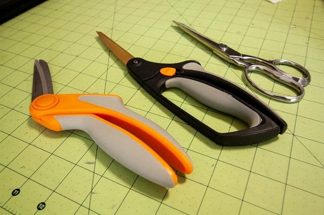 A sharp pair of scissors