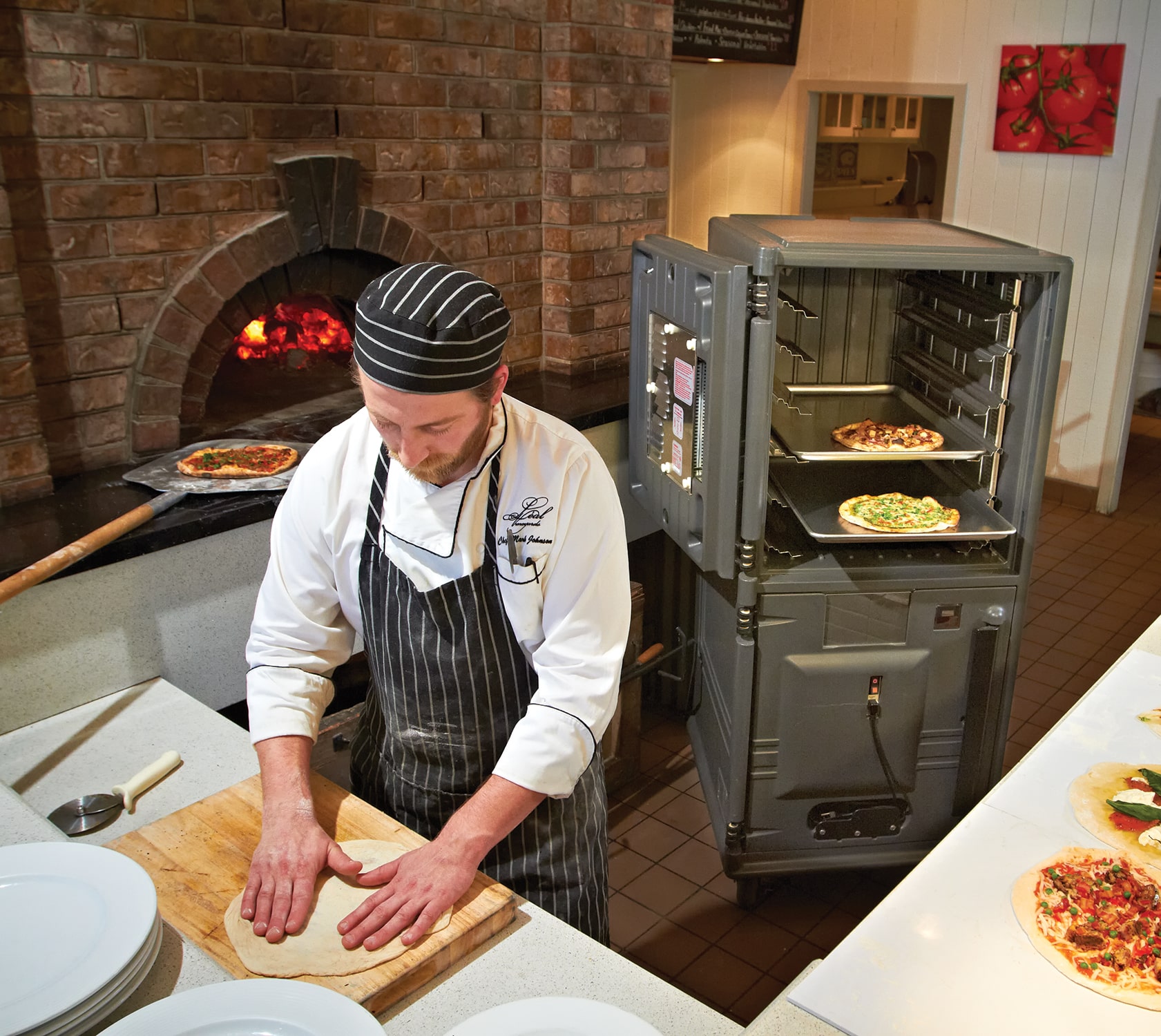 dough proofing pizza