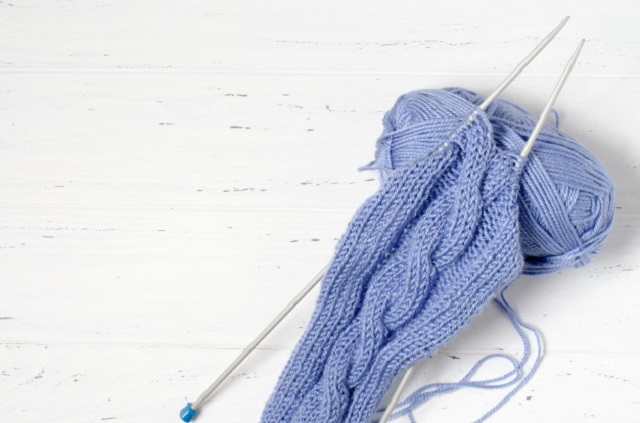 yarn knitting needles