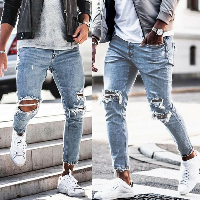 Distressed Jeans