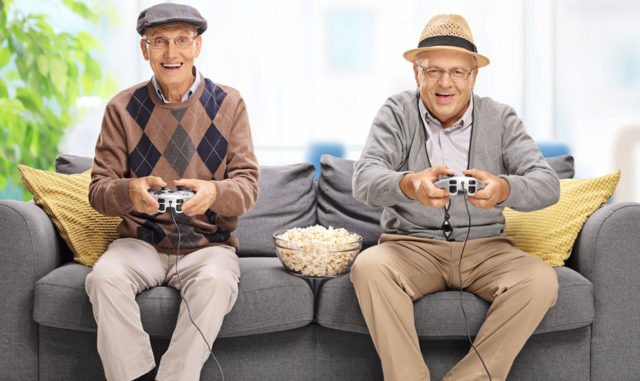 Hobby-Ideas-for-Older-People-Gaming