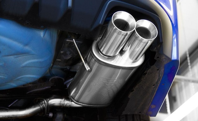 aftermarket D40 Navara exhaust