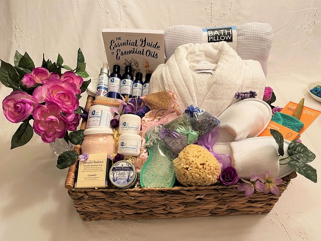 spa gift basket