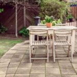 teak outdoor table and chairs set