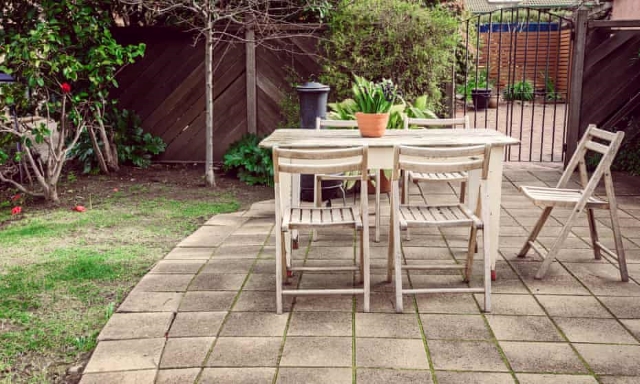 teak outdoor table and chairs patio