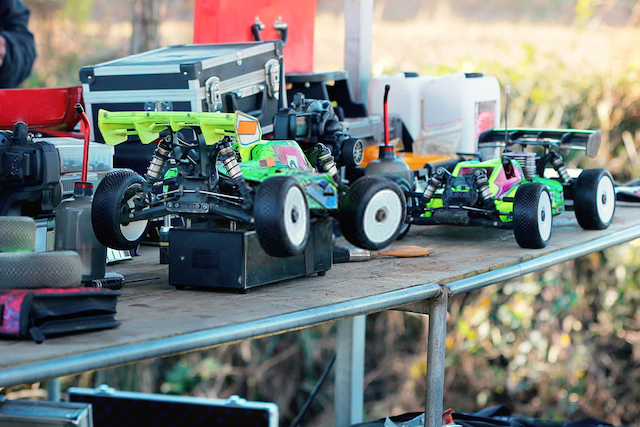 Two RC cars