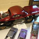 Large scale model kit race car