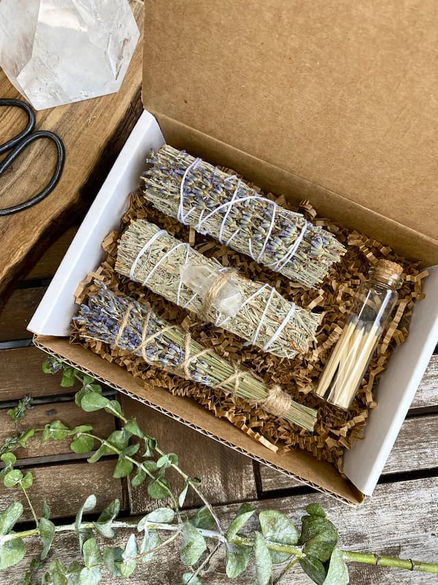 Lavender and Sage box