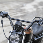 Motorcycle with brand new handlebar