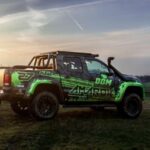 vw amarok with aftermarket bullbar and snorkel