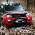 offroad modificated volkswagen amarok