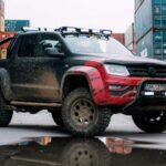 vw amarok transformed with offroad equipment