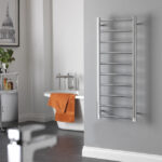 Chrome-Heated-Towel-Radiator-Wall-Mounted