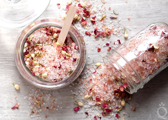 Crystal-Infused Bath Soak