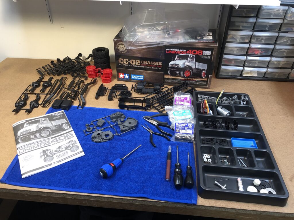 rc car building kit