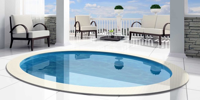 plunge pool terrace