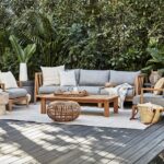 sitting area with outdoor furniture