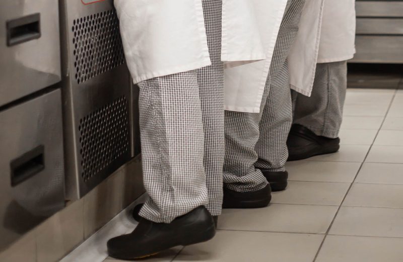 Chef's footwear