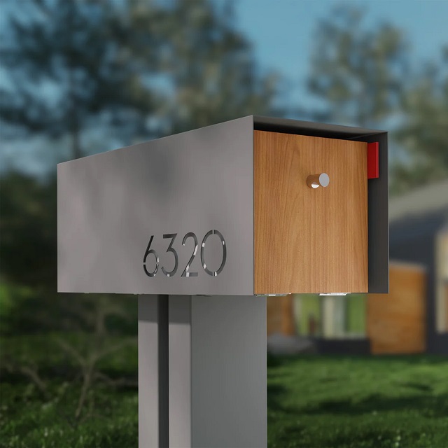 Modern mailbox