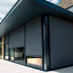 black external blinds