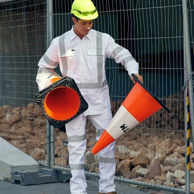 Bisley BS6807T Taped Night Work Shirt Long Sleeve