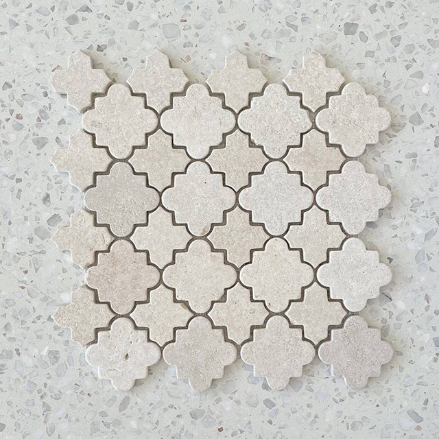 White Sand Alhambra Mosaic
