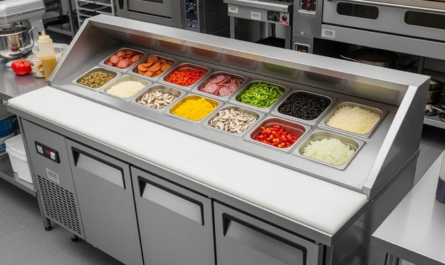 Prep fridge